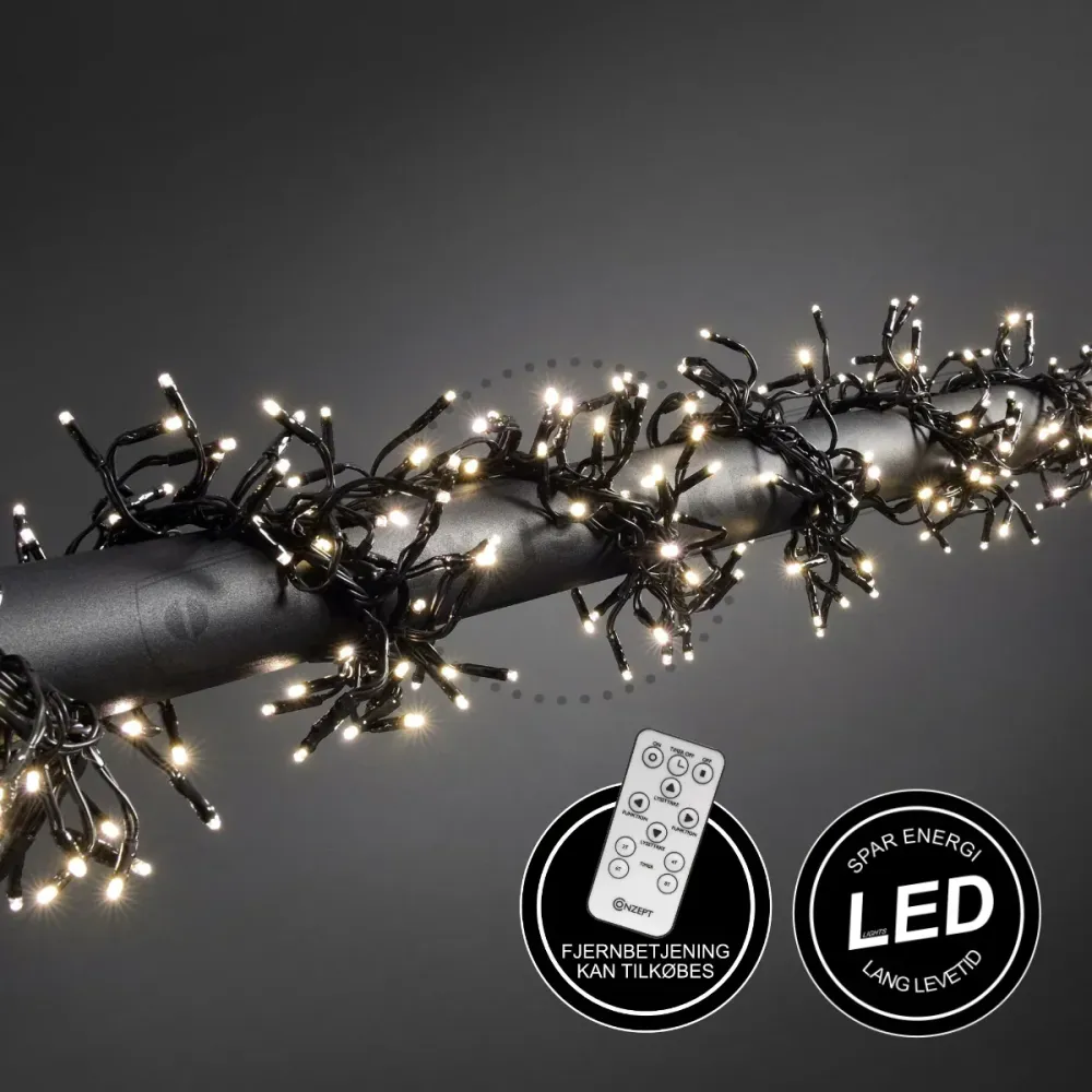 CONZEPT KLYNGEKÆDE 2,35M 384 LED MED CHIP