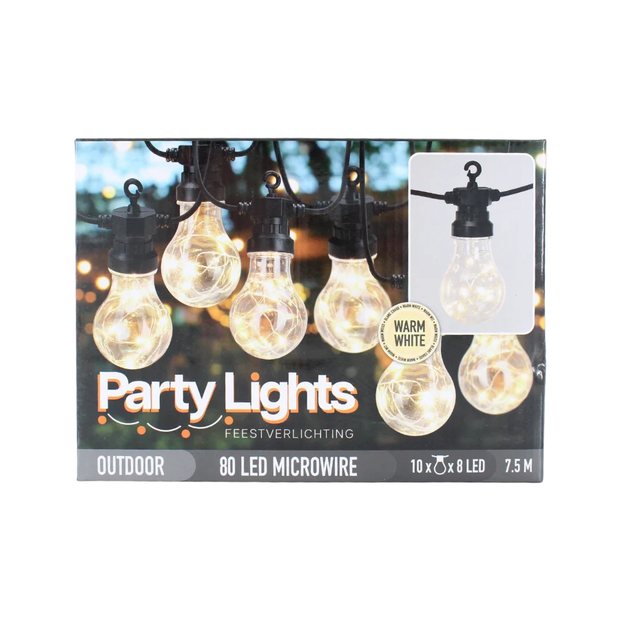 80 LED Festlys.