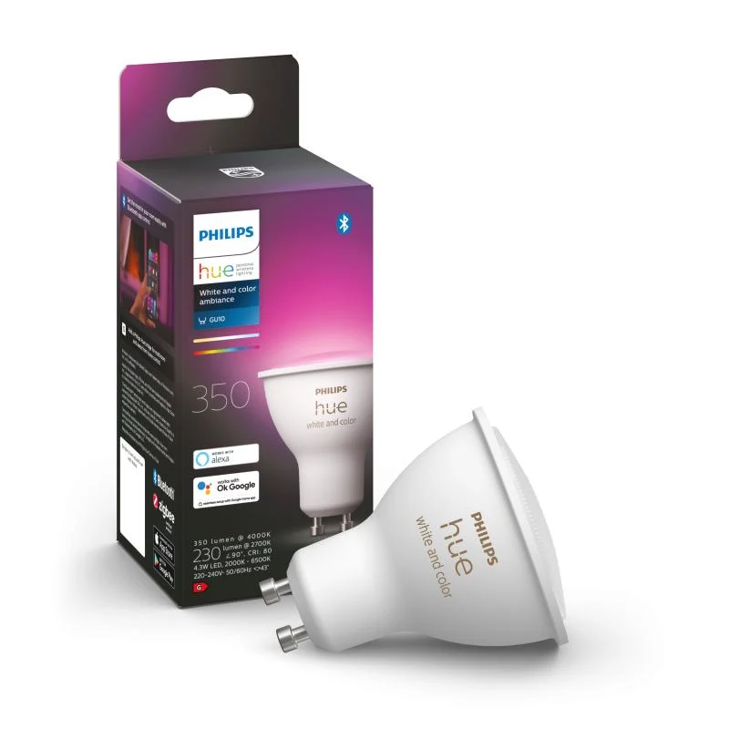 PHILIPS HUE COLOR GU10 929001953111