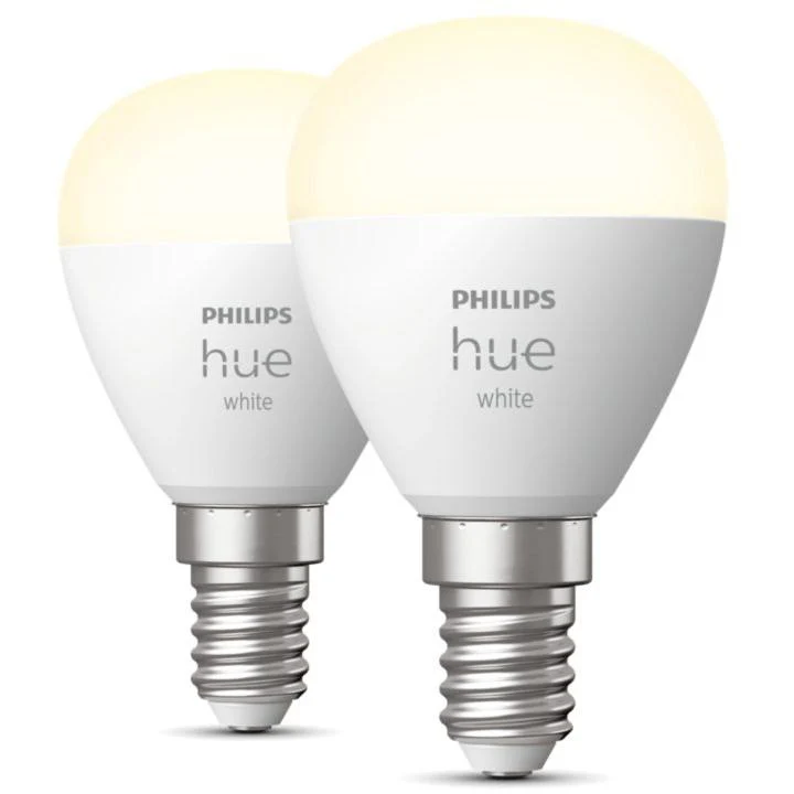 Philips Hue White Krone E14 – 2-pak Smart LED