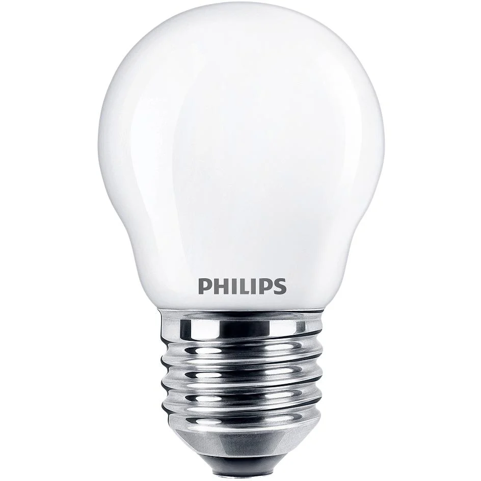 Philips LED Krone E27 4,3 W Glas Frosted