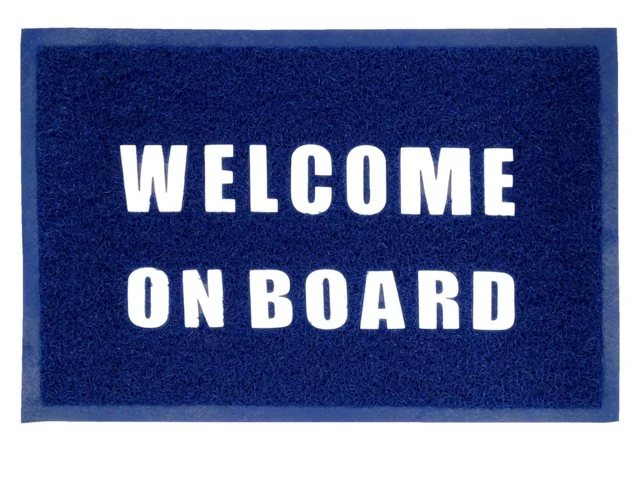 Måtte "Welcome on board"