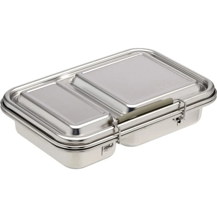 Haps Box Olive madkasse med to rum