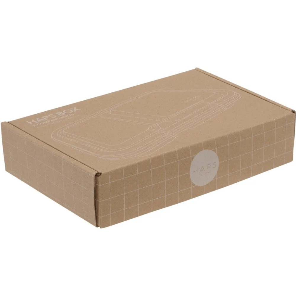 Haps Box Steel madkasse med fem rum