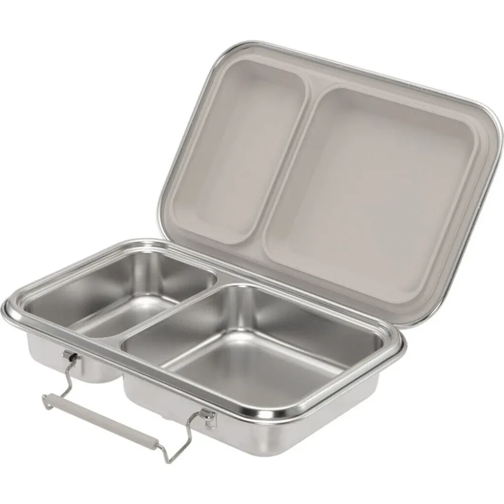 Haps Box Steel madkasse med to rum