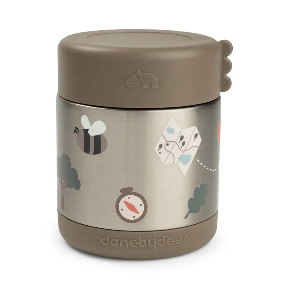 Isoleret madkrukke - Tiny trails - Sand - 300 ml Done by Deer