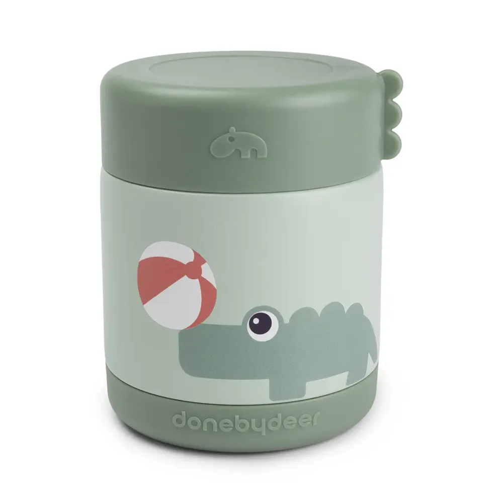 Termo madbeholder Playground Grøn 300 ml Done by Deer