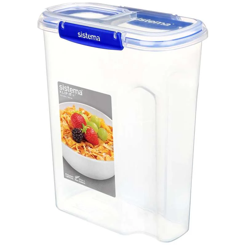 Sistema Madopbevaring - Klip It Plus - Cereal - 4.2L - Blå