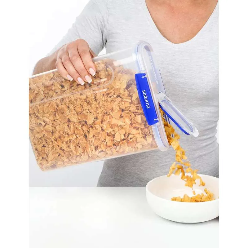 Sistema Madopbevaring - Klip It Plus - Cereal - 4.2L - Blå