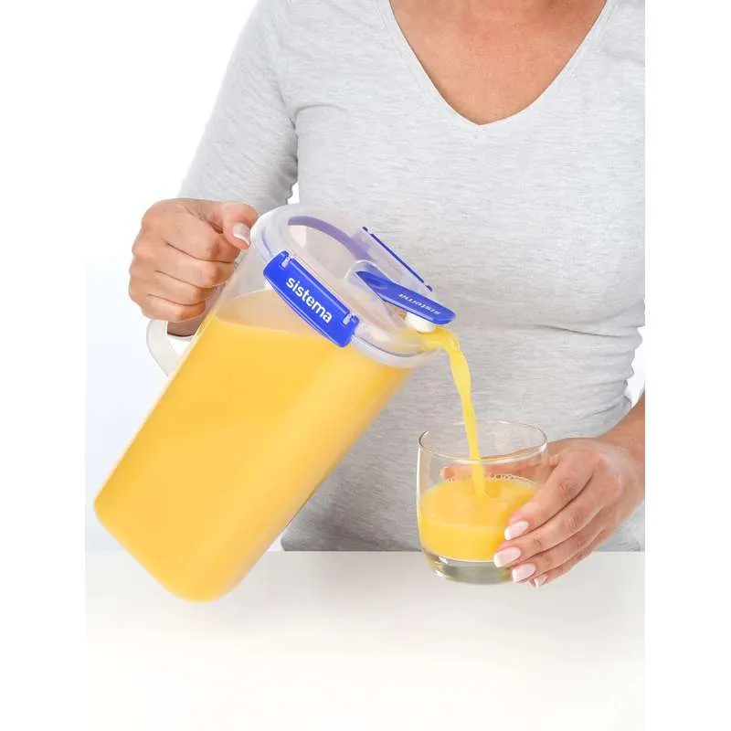 Sistema Madopbevaring - Klip It Plus -Juice - 2L - Blå