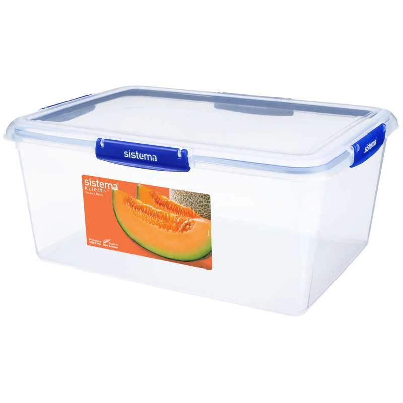 Sistema Madopbevaring - Klip It Plus - Rectangle - 10L - Blå