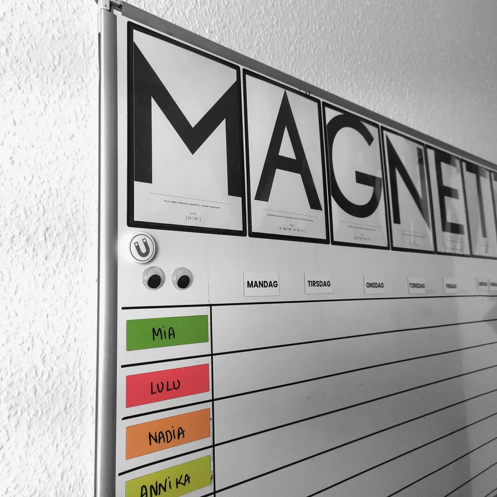 Ugedage - Magnetsæt (7-pak)