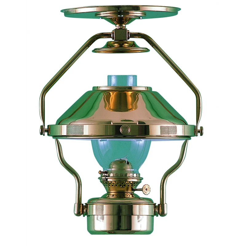 Cuddylampe, messing