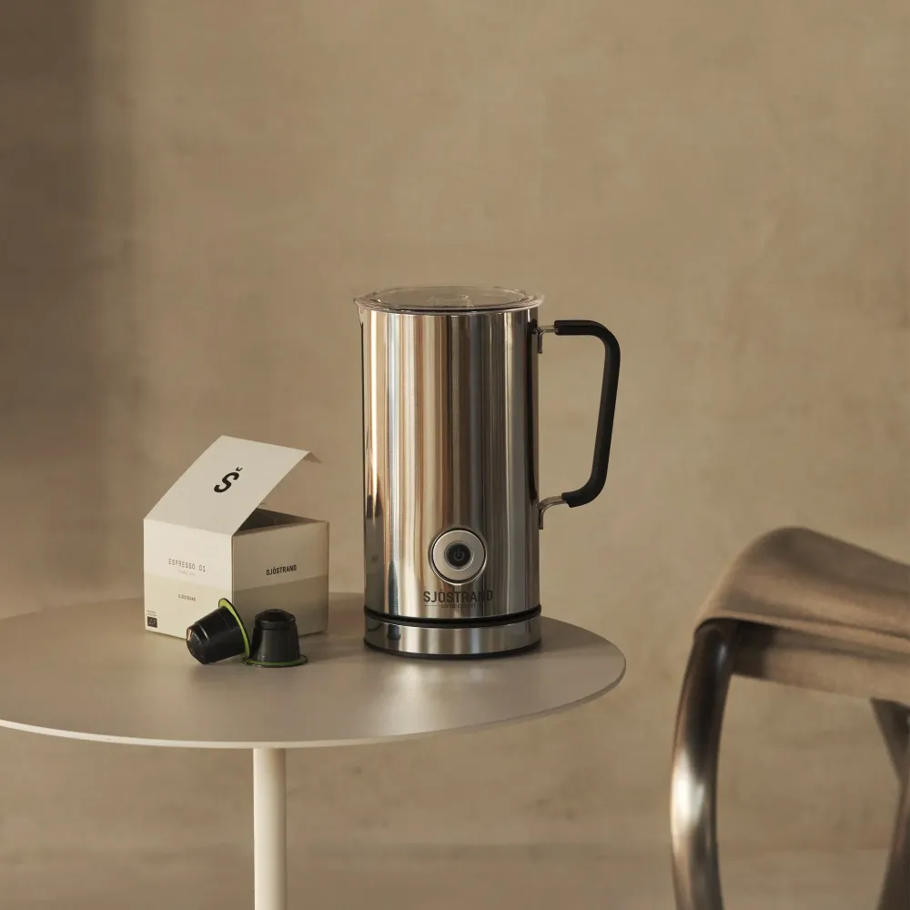 Sjostrand Milk Frother mælkeskummer, stain-proof stål