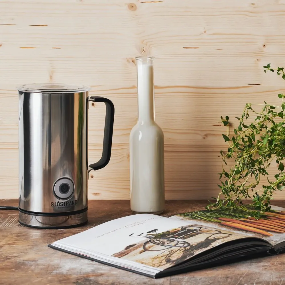 Sjostrand Milk Frother mælkeskummer, stain-proof stål