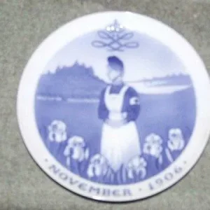Royal Copenhagen Mindeplatte fra 1906 RC-CM65