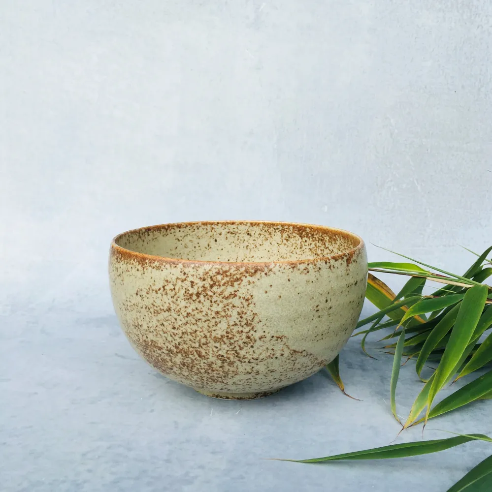 Non-Stick Mellem sandfarvet bowl - U-form