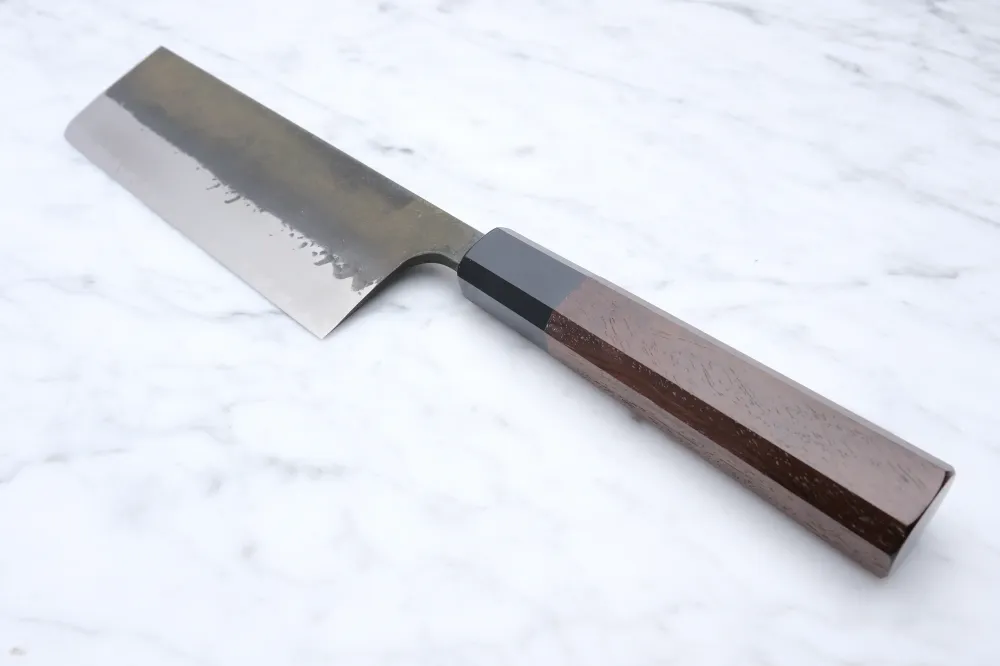 Hatsukokoro Shinkiro Aogami Super Valnød - 165 mm Nakiri