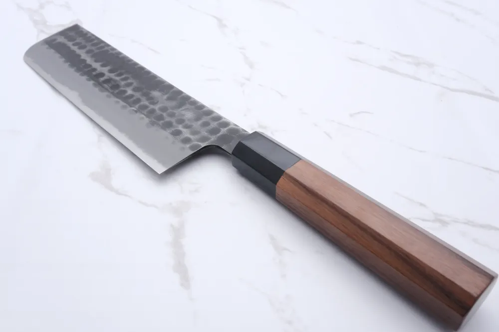 Mutsumi Hinoura Ajikataya Shirogami #2 - 180 mm Nakiri