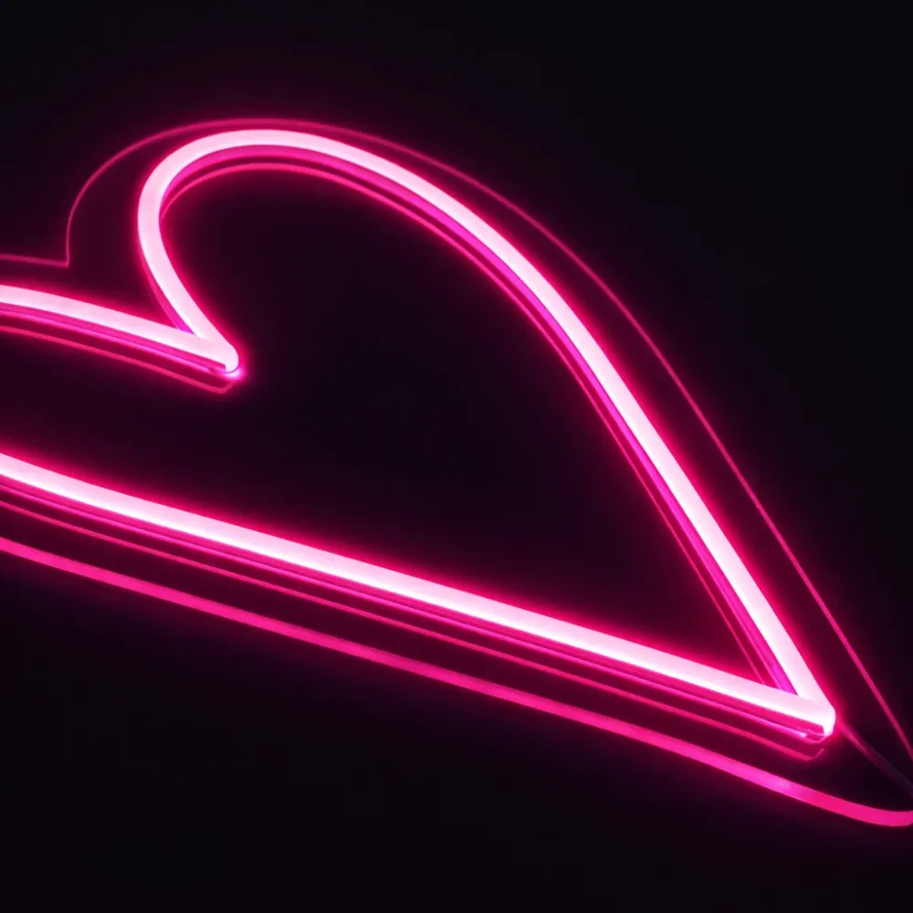 Heart Neon Væglampe