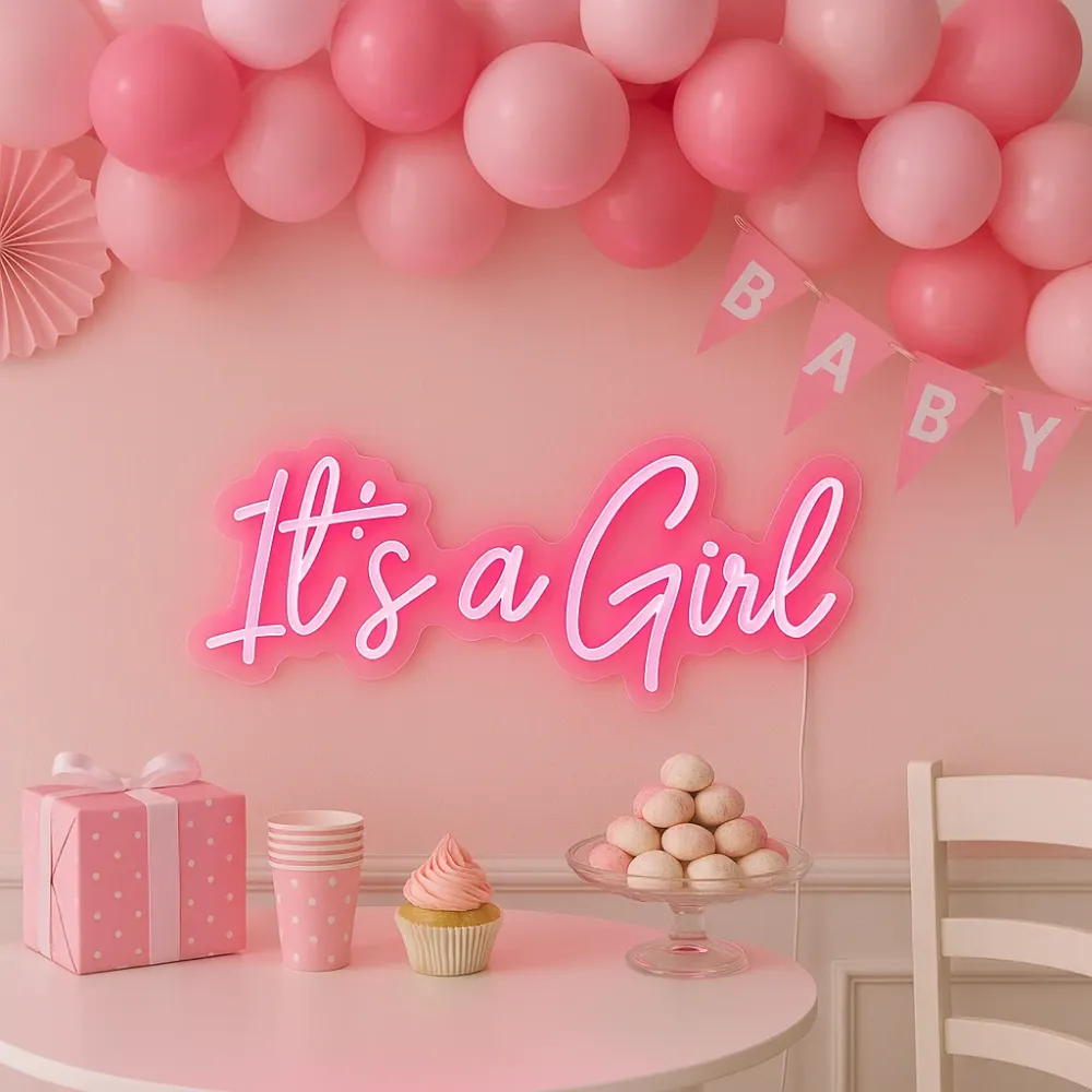 Its Girl Neon Væglampe