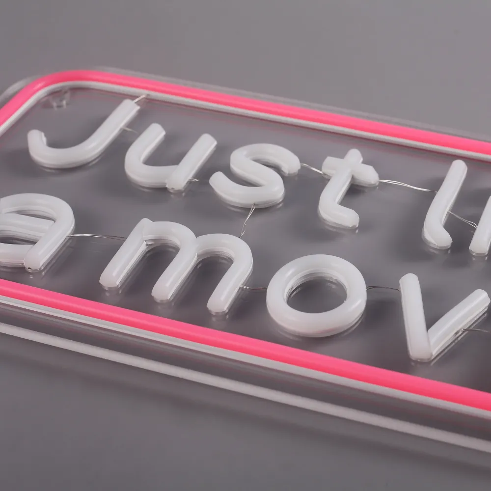 Just Like Movie Neon Væglampe