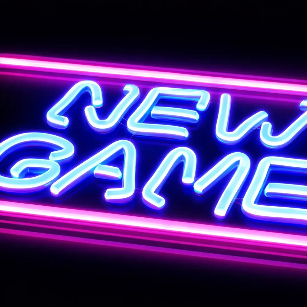 New Game Neon væglampe