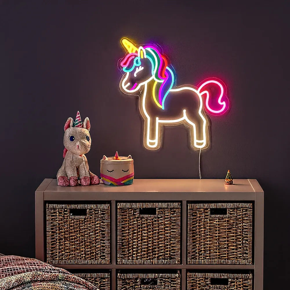 Unicorn Mama Neon Væglampe