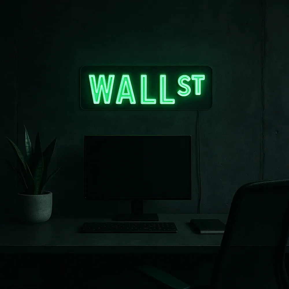 Wallstreet Neon Væglampe