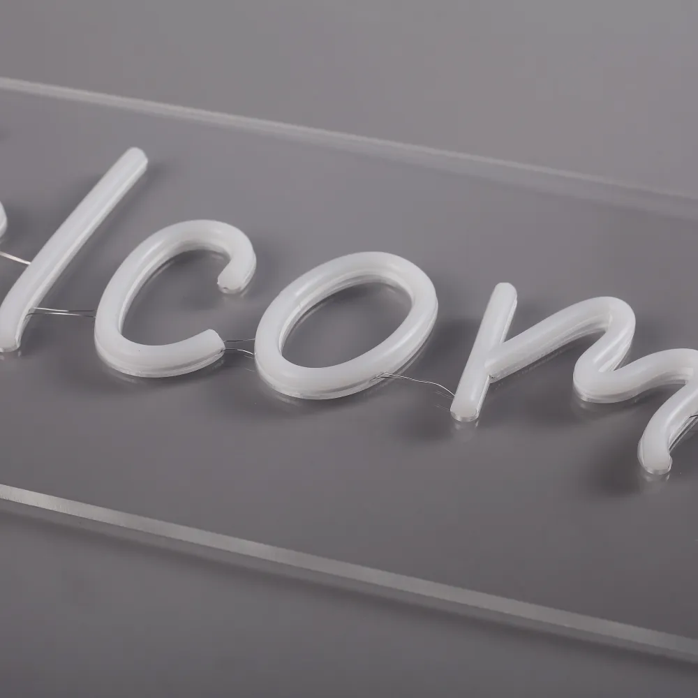 Welcome Neon Væglampe