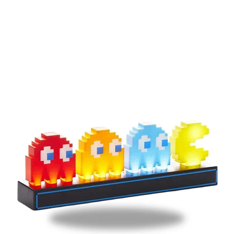 PixelGlow - Retro arkadelampe med levende pixeldesign til nostalgisk indretning