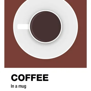 plakat: coffee mug - ruby pepper 60