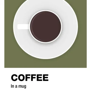 plakat: coffee mug - secret meadow 60