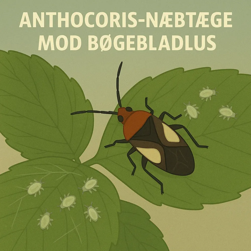 Anthocoris-næbtæge (200 stk.) | mod bøgebladlus