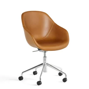 HAY About Chair - AAC 155 - Kontorstol - Cognac Sense Læder