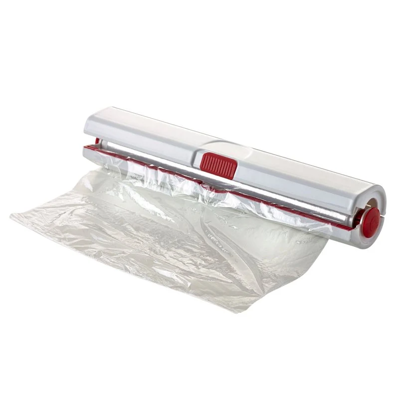 Silikonespidset Emsa CLICK & CUT foliedispenser white/red