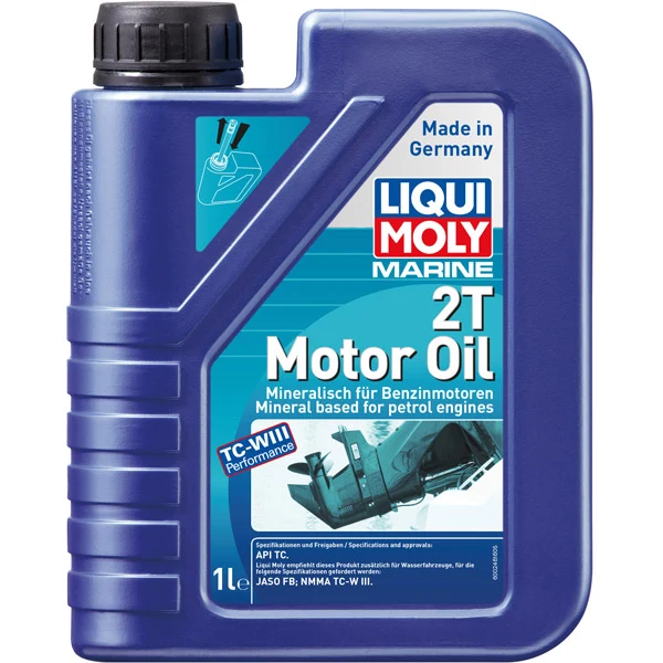 Liqui Moly, 2-takt motorolie, Marine 2T, 1 l