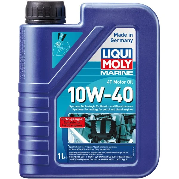 Liqui Moly, Marine 4T Motorolie, 10W-40, 5L