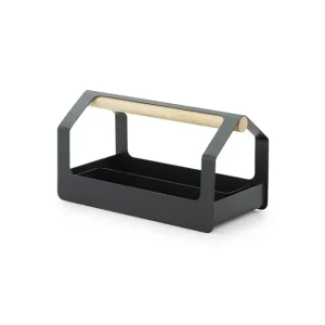 Collapsible Fabric Haus opbevaringskasse - Normann Copenhagen Black