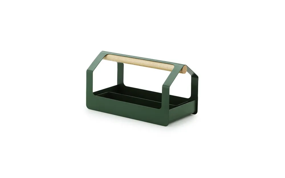 Collapsible Fabric Haus opbevaringskasse - Normann Copenhagen Black