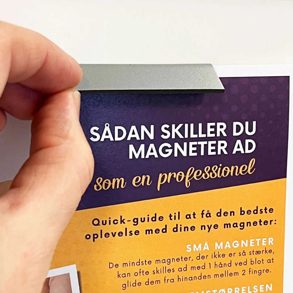 Magnetklemmer m. selvklæb. (5-pak)