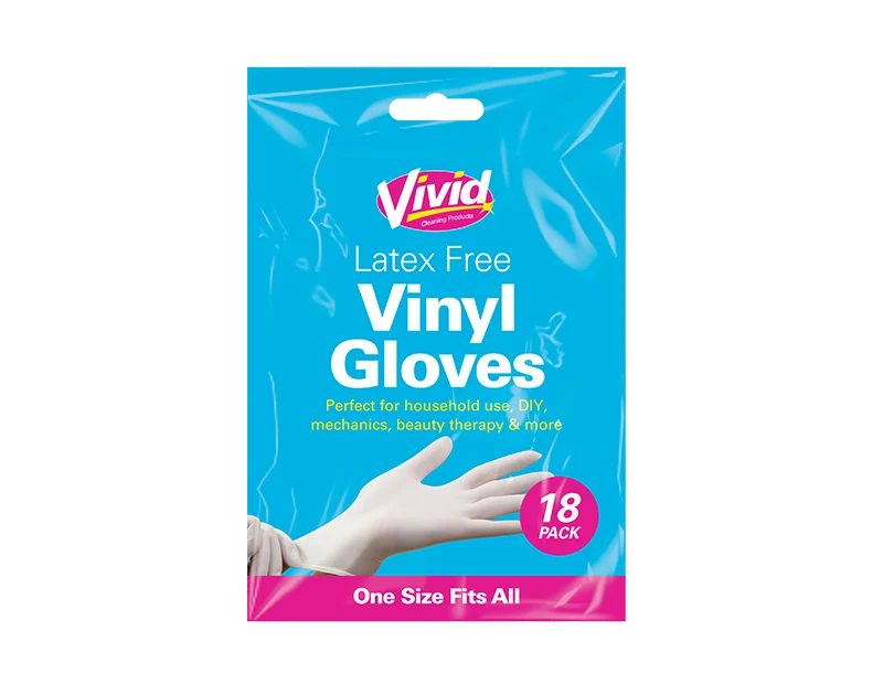 Vivid - Vinylhandsker - 18-Taske