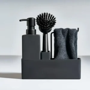 Zone Opvaskesæt sort