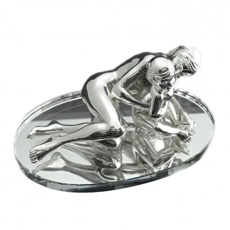 Ottaviani-skulptur Barselsharpiks sølvlaminat OTT-22249