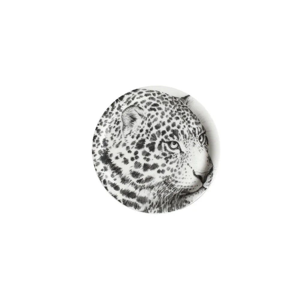 Taitù krus kop med låg leopard Wild Spirit fint porcelæn bona porcelæn 12-1-4-