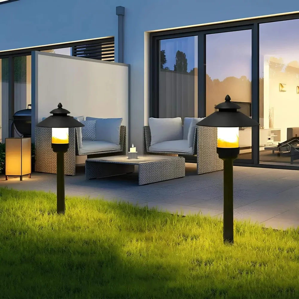 LumiPath - Elegant udendørs vejlys en strålende glød