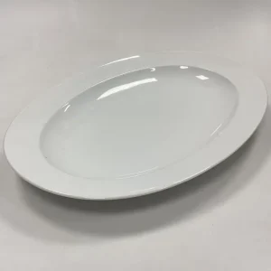 Bing og Grøndahl Hvidt Serveringsfad No. 15