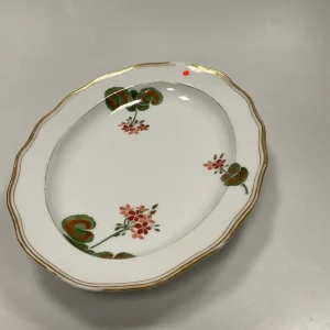Royal Copenhagen Art Nouveau Stel No. 225 Pelargonoe Ovalt Fad No. 2043