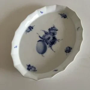Royal Copenhagen Blå Blomst Kantet Ovalt Fad No 8578
