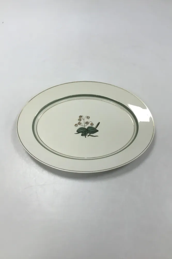 Royal Copenhagen Hjertegræs Oval Fad No 884/9583